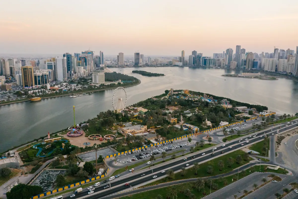 Sharjah city skyline